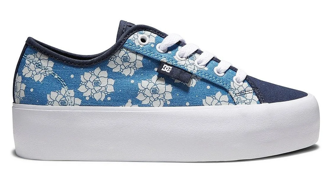chaussures DC Manual Platform - DNM/Denim - women´s