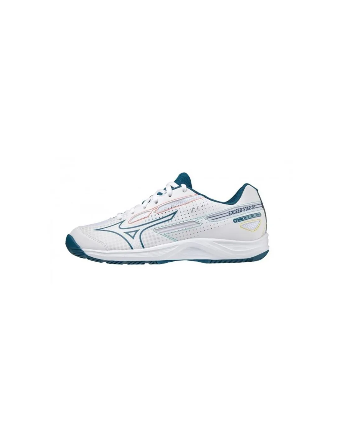 Chaussures de padel Mizuno Exceed Star blanc Kids