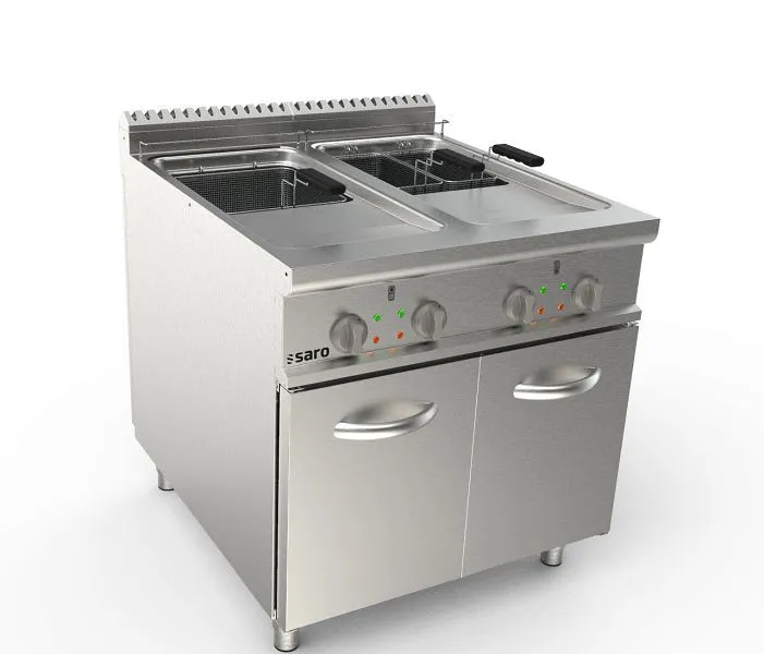 Friteuse électrique Saro 2 x 21 L LQ 423-8315 acheter à bas prix 
