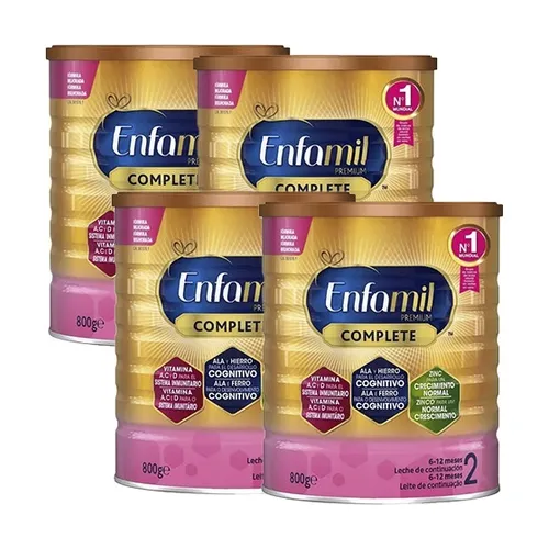 Pack 4 Enfamil premium complet 2 poudres