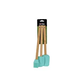 Set de 3 Ustensiles En Bambou - Silica